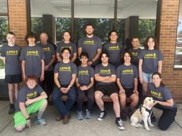 Adrian Mendoza and his Teen Police Academy classmates, who learn about public safety and law enforcement careers.