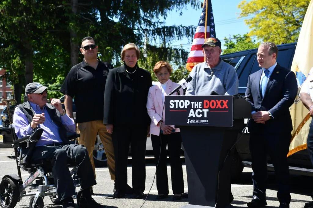 The threat followed them home. Target campaigns put officers' home addresses on social media. Photos of spouses appeared online. Pictures of children spread across digital platforms. Federal leaders stood in Midland Park to confront this dangerous trend. 