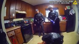 Atlanta Police Department officers providing emergency aid in Atlanta, GA.